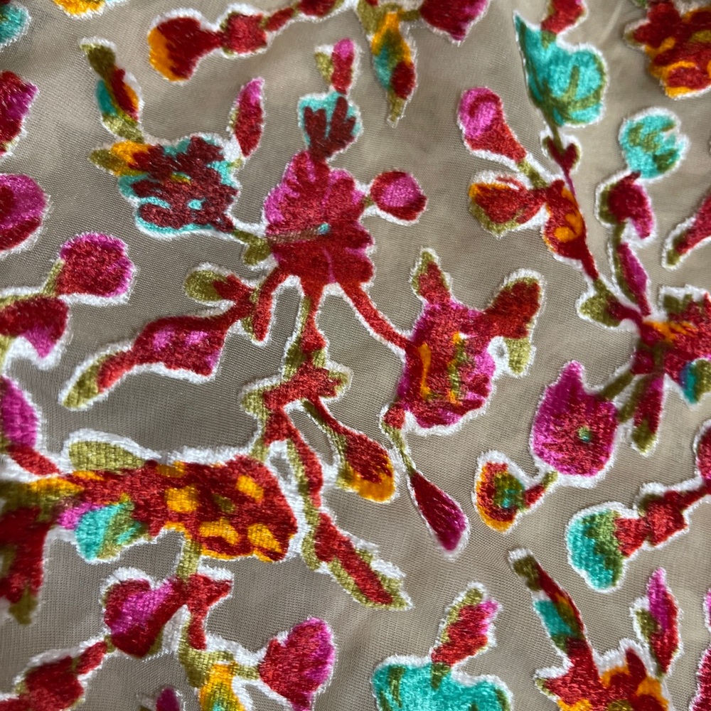 Aratta Silent Journey Peacocks Bird Kimono Jacket - Picture 6 of 11